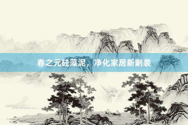 春之元硅藻泥，净化家居新剿袭